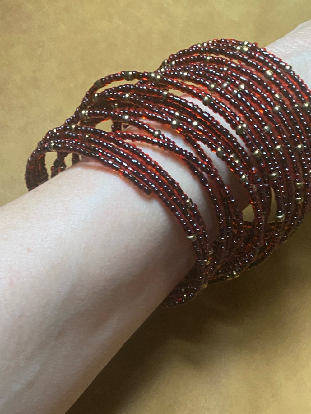 African Masai made bracelets